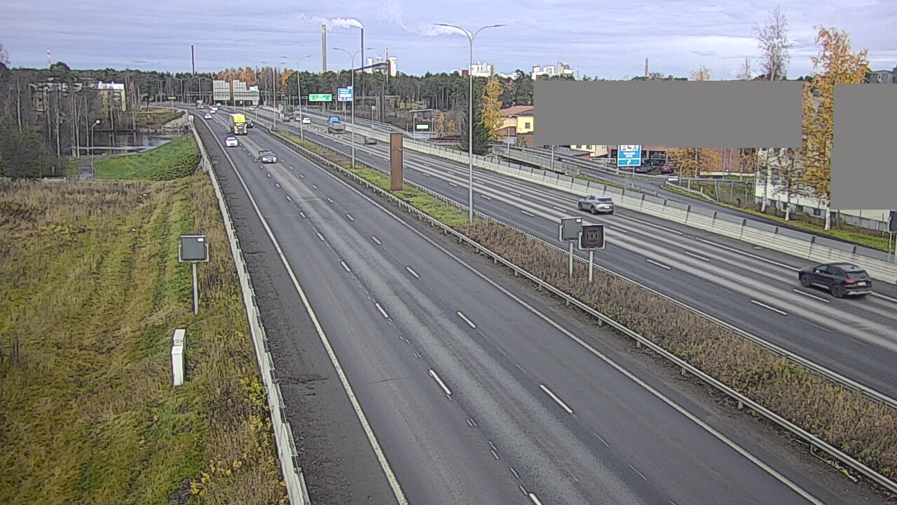 Kelikamerat Kuva Tie 4 Oulu Intiö, Oulu, Pohjois-Pohjanmaa