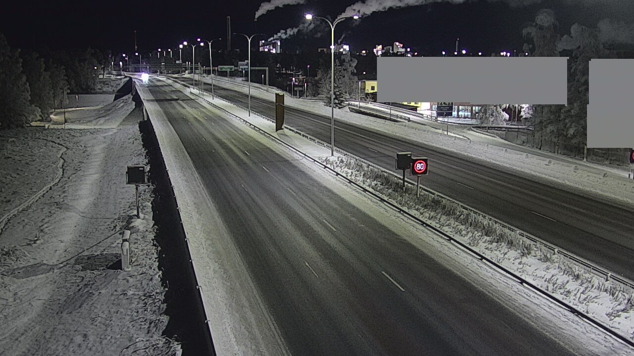 Kelikamerat Kuva Tie 4 Oulu Intiö, Oulu, Pohjois-Pohjanmaa