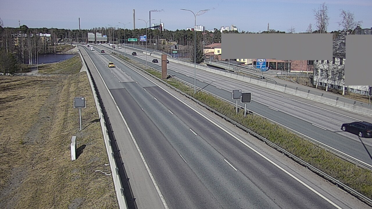 Weather Camera Image Road 4 Oulu, Intiö, Oulu, Pohjois-Pohjanmaa