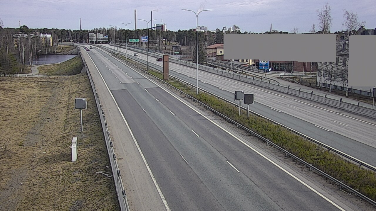 Weather Camera Image Road 4 Oulu, Intiö, Oulu, Pohjois-Pohjanmaa
