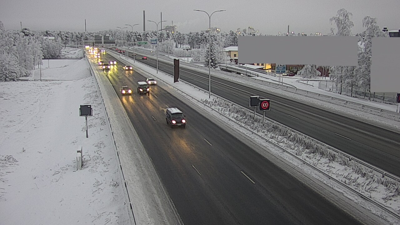 Kelikamerat Kuva Tie 4 Oulu Intiö, Oulu, Pohjois-Pohjanmaa