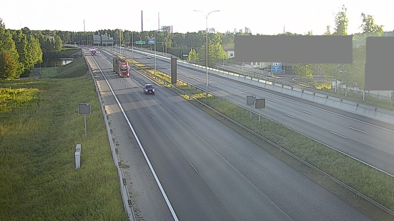 Weather Camera Image Road 4 Oulu, Intiö, Oulu, Pohjois-Pohjanmaa