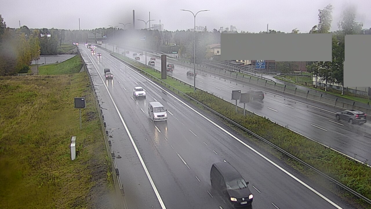 Weather Camera Image Väg 4 Uleåborg, Intiö, Oulu, Pohjois-Pohjanmaa