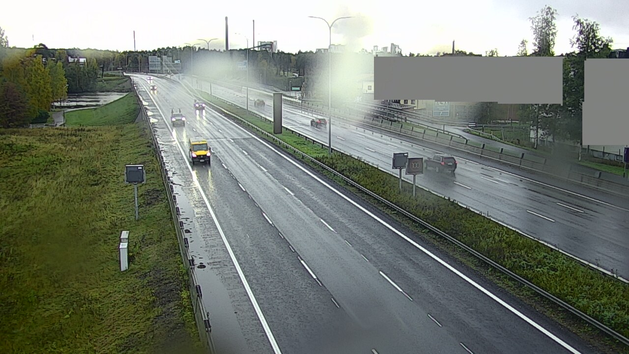 Weather Camera Image Road 4 Oulu, Intiö, Oulu, Pohjois-Pohjanmaa