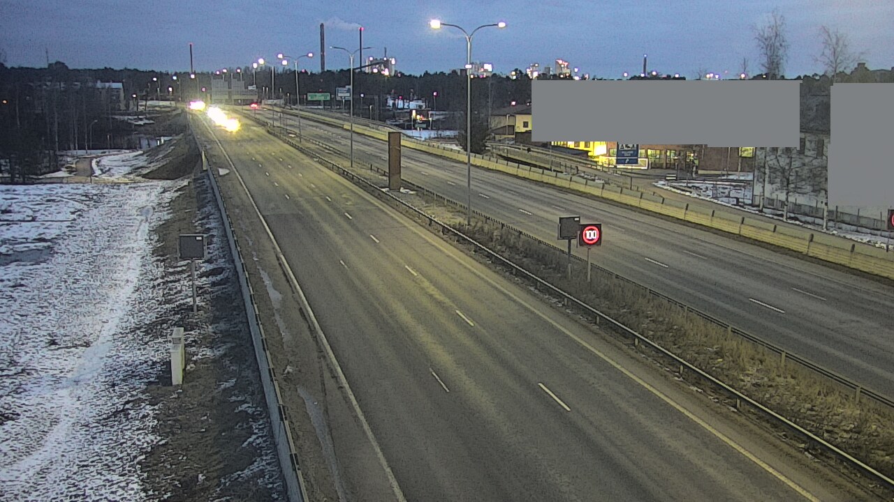 Kelikamerat Kuva Tie 4 Oulu Intiö, Oulu, Pohjois-Pohjanmaa