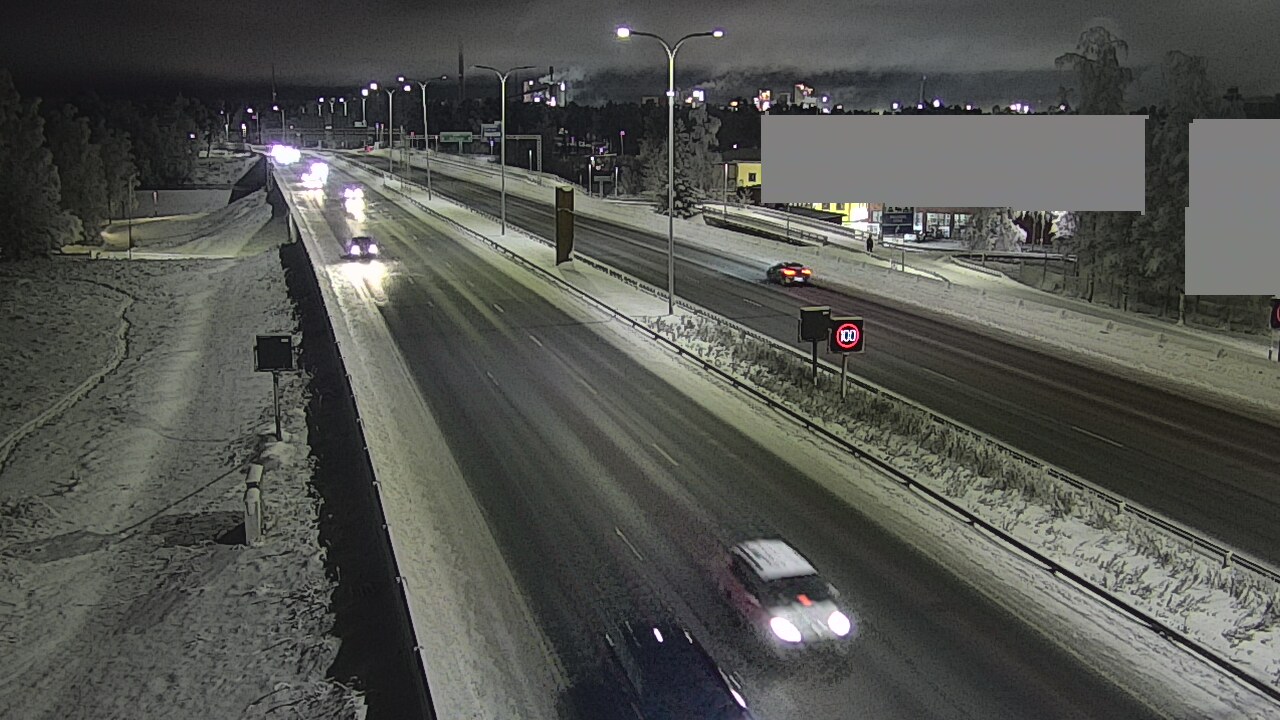 Kelikamerat Kuva Tie 4 Oulu Intiö, Oulu, Pohjois-Pohjanmaa