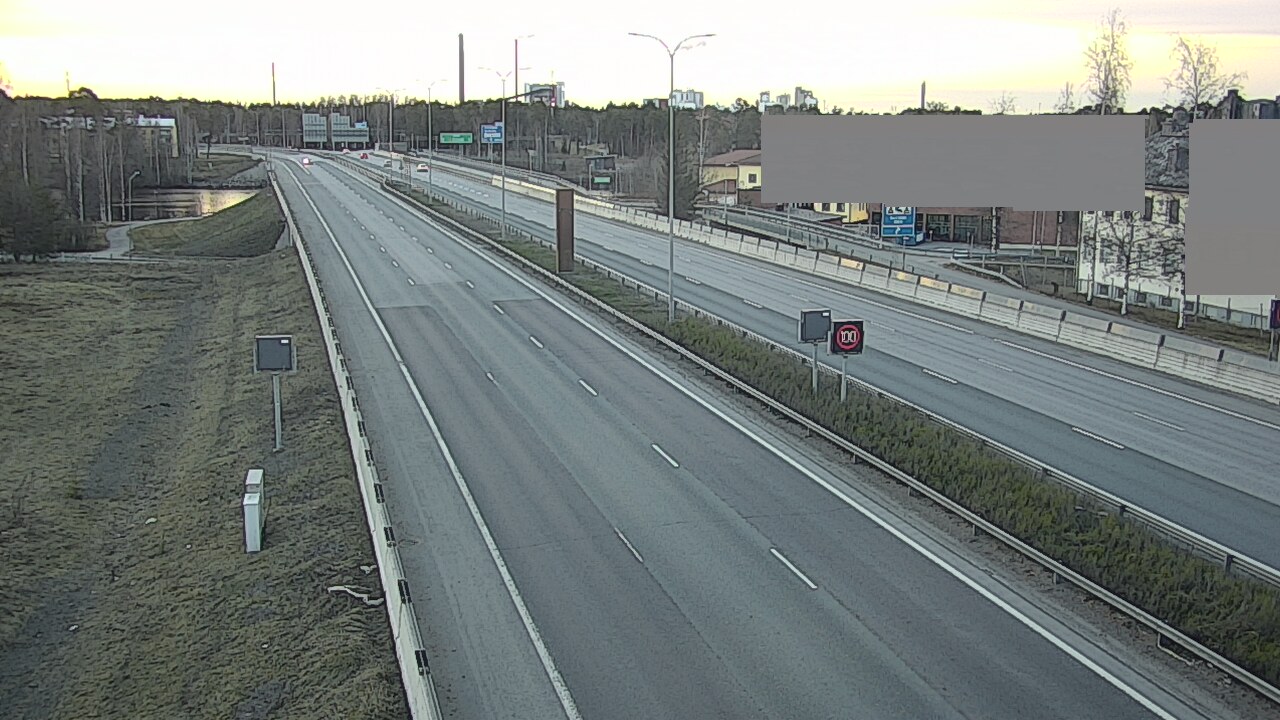 Kelikamerat Kuva Tie 4 Oulu Intiö, Oulu, Pohjois-Pohjanmaa