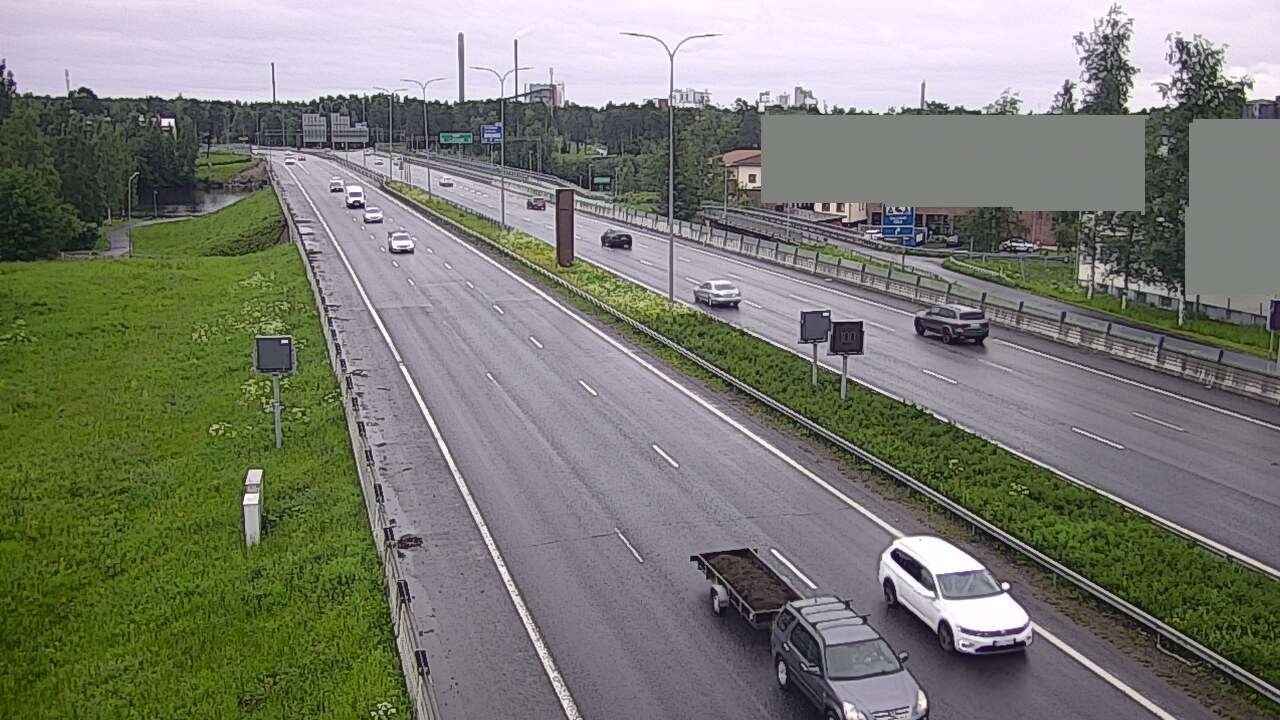 Weather Camera Image Road 4 Oulu, Intiö, Oulu, Pohjois-Pohjanmaa
