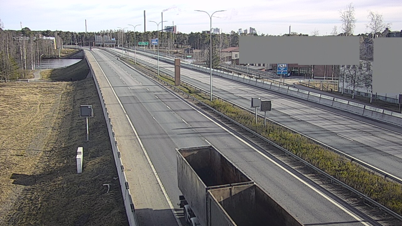 Kelikamerat Kuva Tie 4 Oulu Intiö, Oulu, Pohjois-Pohjanmaa