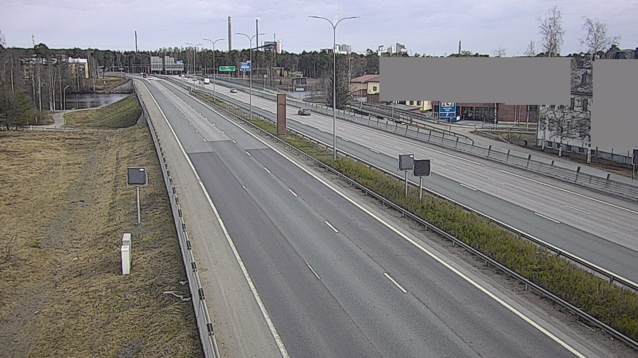 Weather Camera Image Road 4 Oulu, Intiö, Oulu, Pohjois-Pohjanmaa