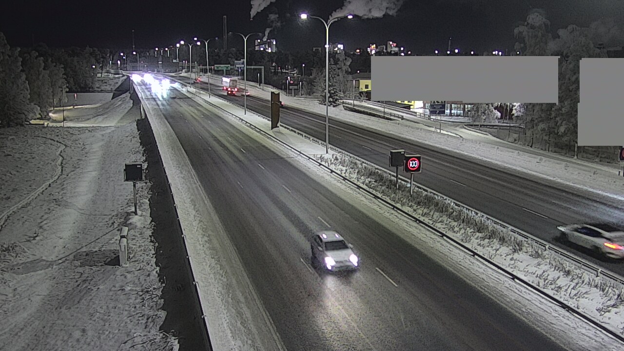 Kelikamerat Kuva Tie 4 Oulu Intiö, Oulu, Pohjois-Pohjanmaa