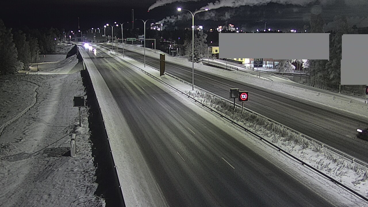 Kelikamerat Kuva Tie 4 Oulu Intiö, Oulu, Pohjois-Pohjanmaa