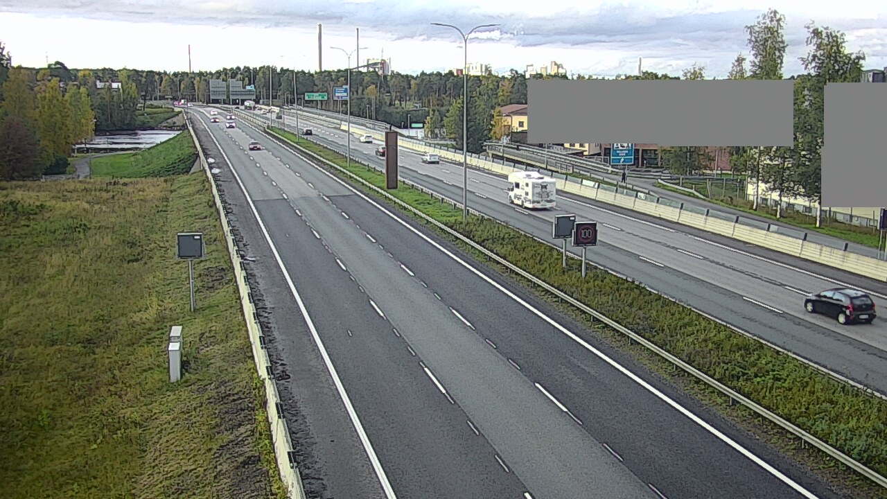Kelikamerat Kuva Tie 4 Oulu Intiö, Oulu, Pohjois-Pohjanmaa