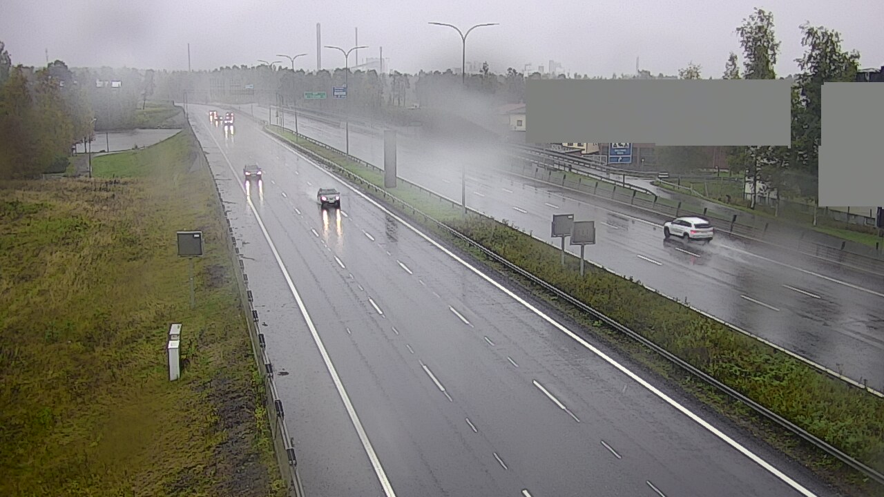 Weather Camera Image Road 4 Oulu, Intiö, Oulu, Pohjois-Pohjanmaa