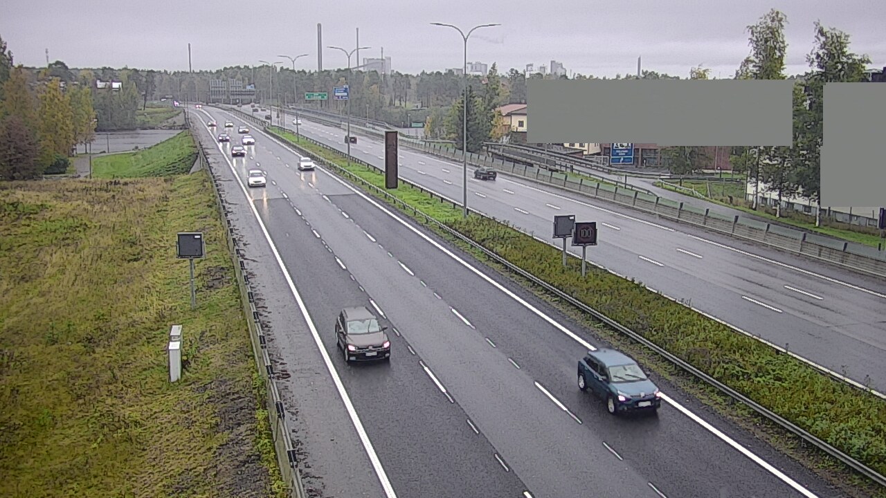 Weather Camera Image Road 4 Oulu, Intiö, Oulu, Pohjois-Pohjanmaa