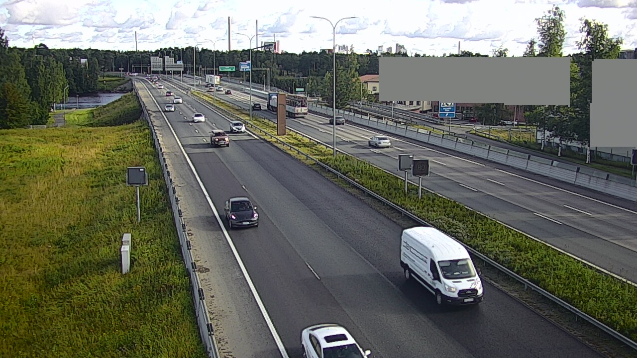 Weather Camera Image Road 4 Oulu, Intiö, Oulu, Pohjois-Pohjanmaa
