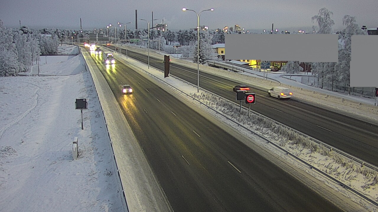 Kelikamerat Kuva Tie 4 Oulu Intiö, Oulu, Pohjois-Pohjanmaa