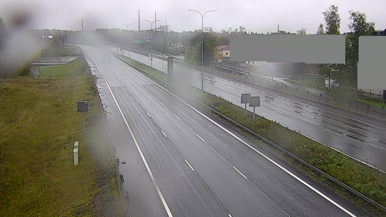 Weather Camera Image Road 4 Oulu, Intiö, Oulu, Pohjois-Pohjanmaa