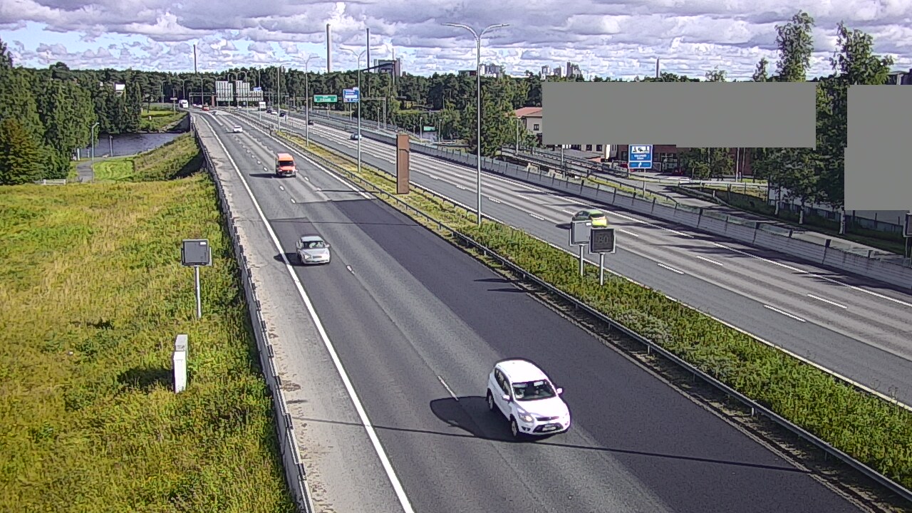 Weather Camera Image Road 4 Oulu, Intiö, Oulu, Pohjois-Pohjanmaa