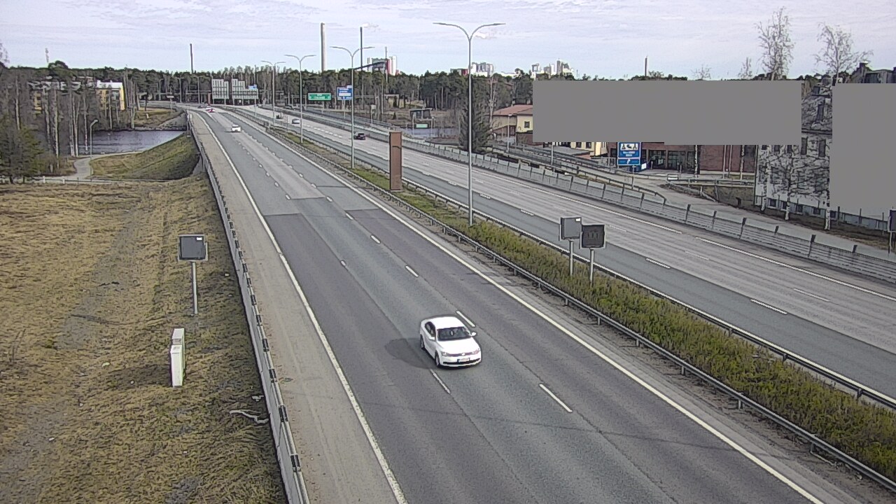 Weather Camera Image Road 4 Oulu, Intiö, Oulu, Pohjois-Pohjanmaa