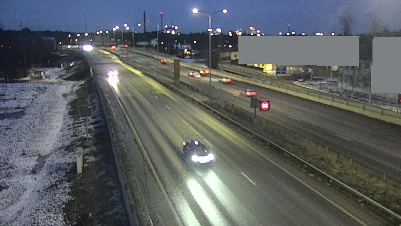 Kelikamerat Kuva Tie 4 Oulu Intiö, Oulu, Pohjois-Pohjanmaa