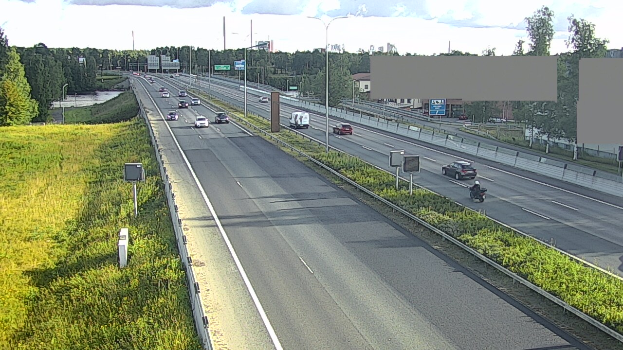 Weather Camera Image Road 4 Oulu, Intiö, Oulu, Pohjois-Pohjanmaa