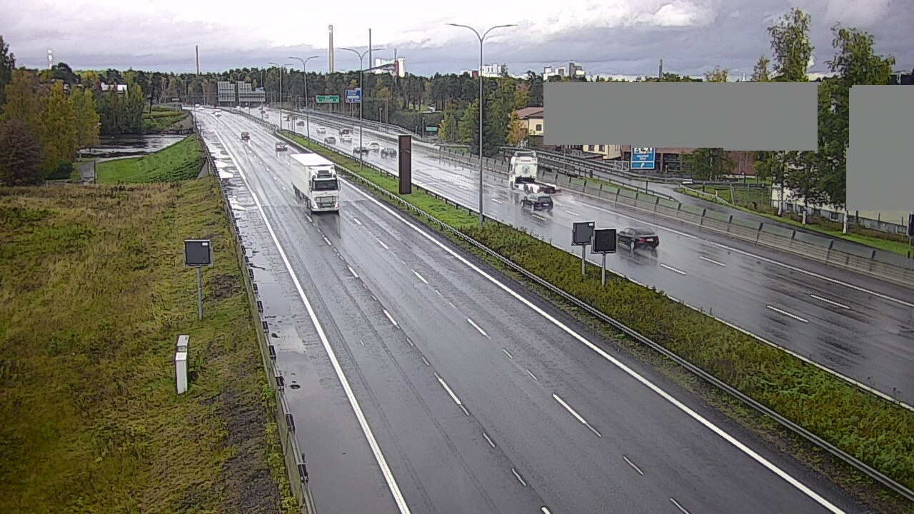 Kelikamerat Kuva Tie 4 Oulu Intiö, Oulu, Pohjois-Pohjanmaa