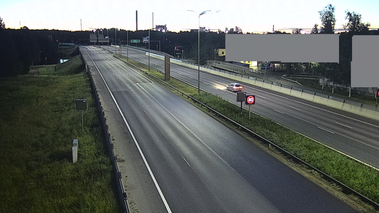 Weather Camera Image Road 4 Oulu, Intiö, Oulu, Pohjois-Pohjanmaa