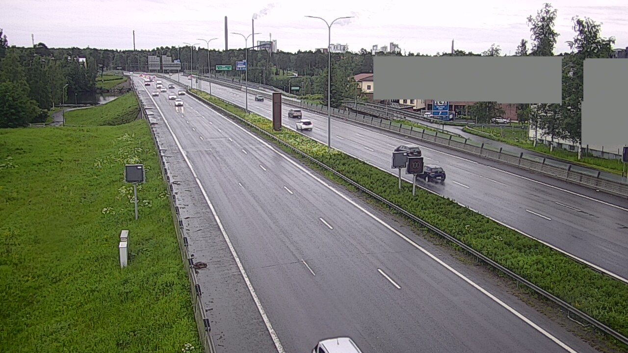 Weather Camera Image Road 4 Oulu, Intiö, Oulu, Pohjois-Pohjanmaa