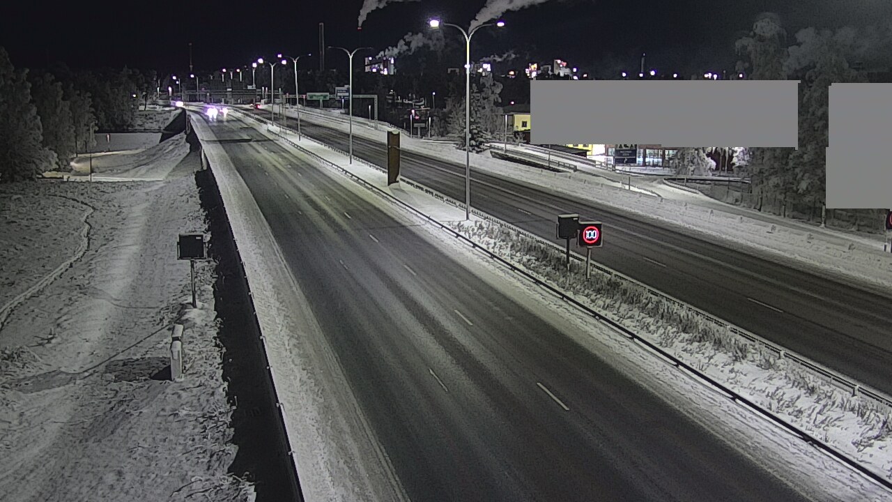 Kelikamerat Kuva Tie 4 Oulu Intiö, Oulu, Pohjois-Pohjanmaa