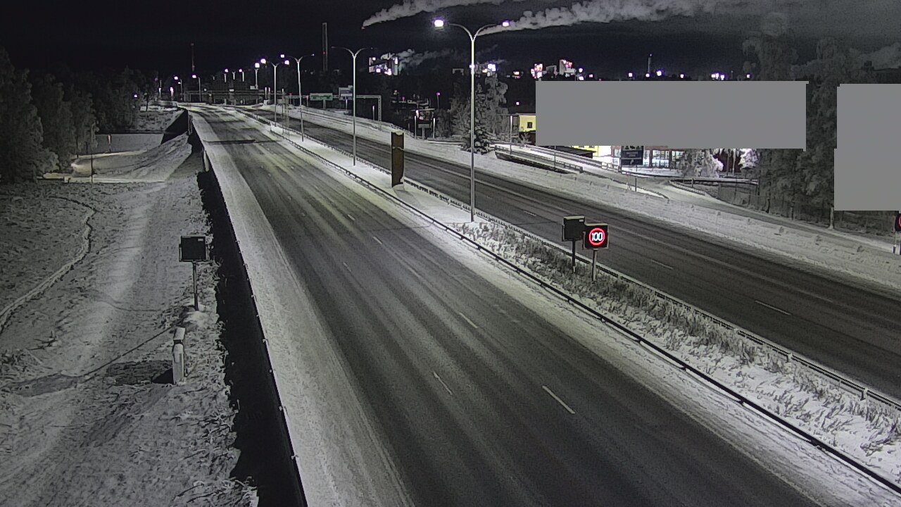 Kelikamerat Kuva Tie 4 Oulu Intiö, Oulu, Pohjois-Pohjanmaa