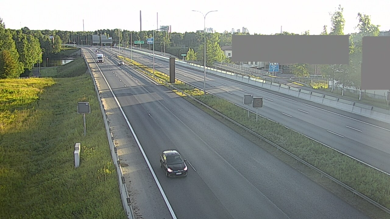 Weather Camera Image Road 4 Oulu, Intiö, Oulu, Pohjois-Pohjanmaa