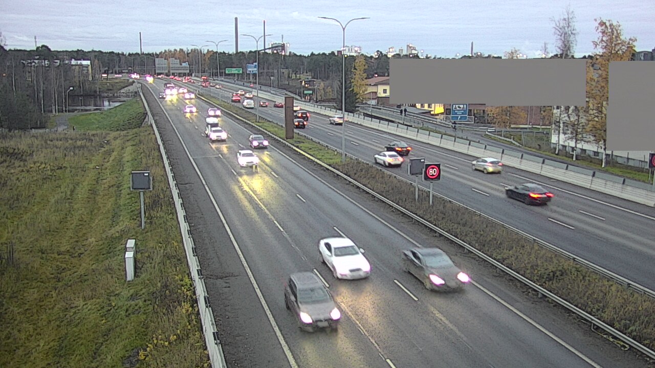 Kelikamerat Kuva Tie 4 Oulu Intiö, Oulu, Pohjois-Pohjanmaa