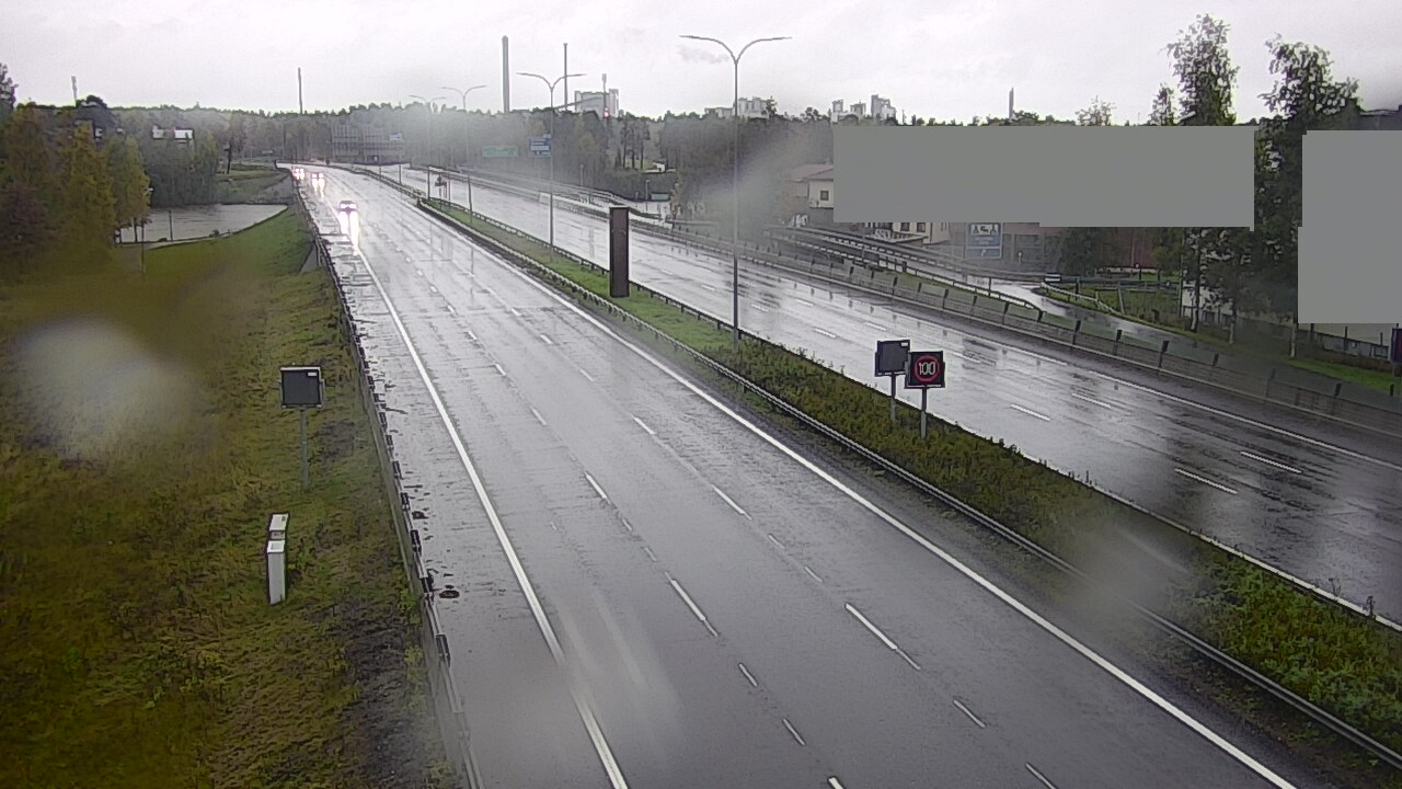 Weather Camera Image Road 4 Oulu, Intiö, Oulu, Pohjois-Pohjanmaa