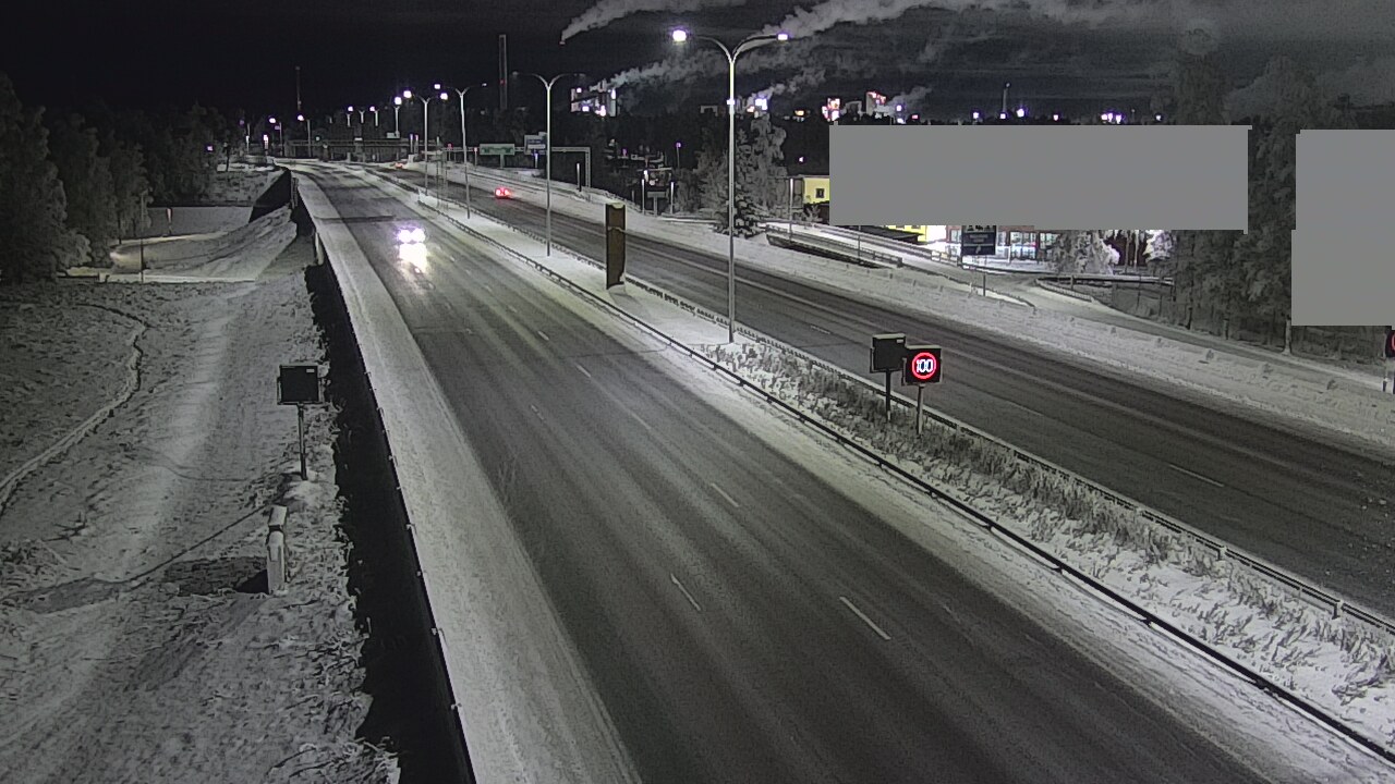 Kelikamerat Kuva Tie 4 Oulu Intiö, Oulu, Pohjois-Pohjanmaa