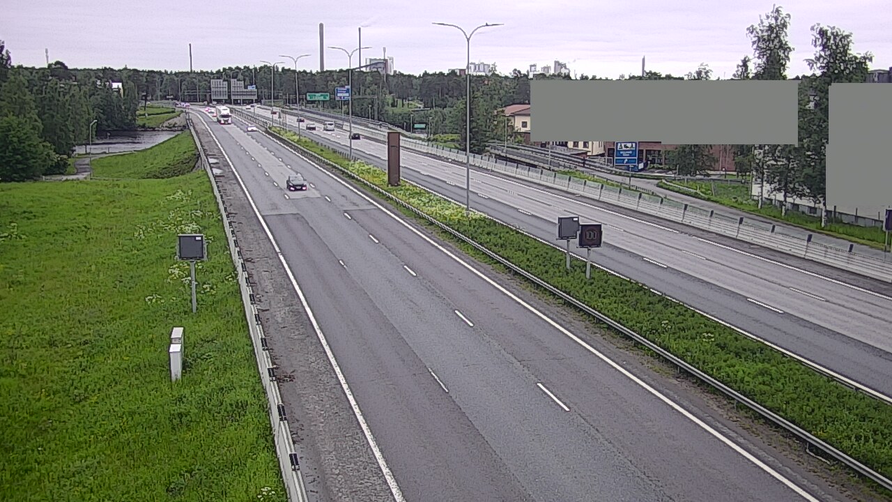 Kelikamerat Kuva Tie 4 Oulu Intiö, Oulu, Pohjois-Pohjanmaa