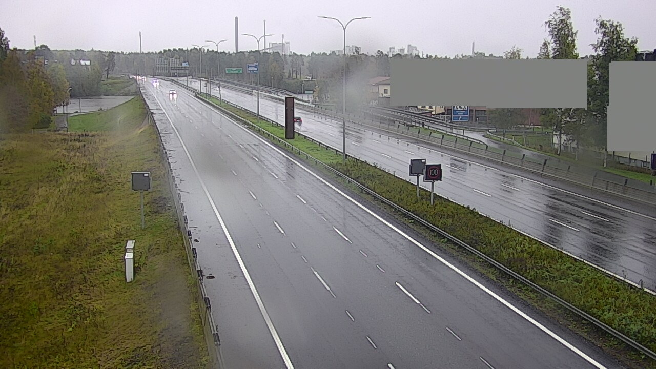 Weather Camera Image Road 4 Oulu, Intiö, Oulu, Pohjois-Pohjanmaa