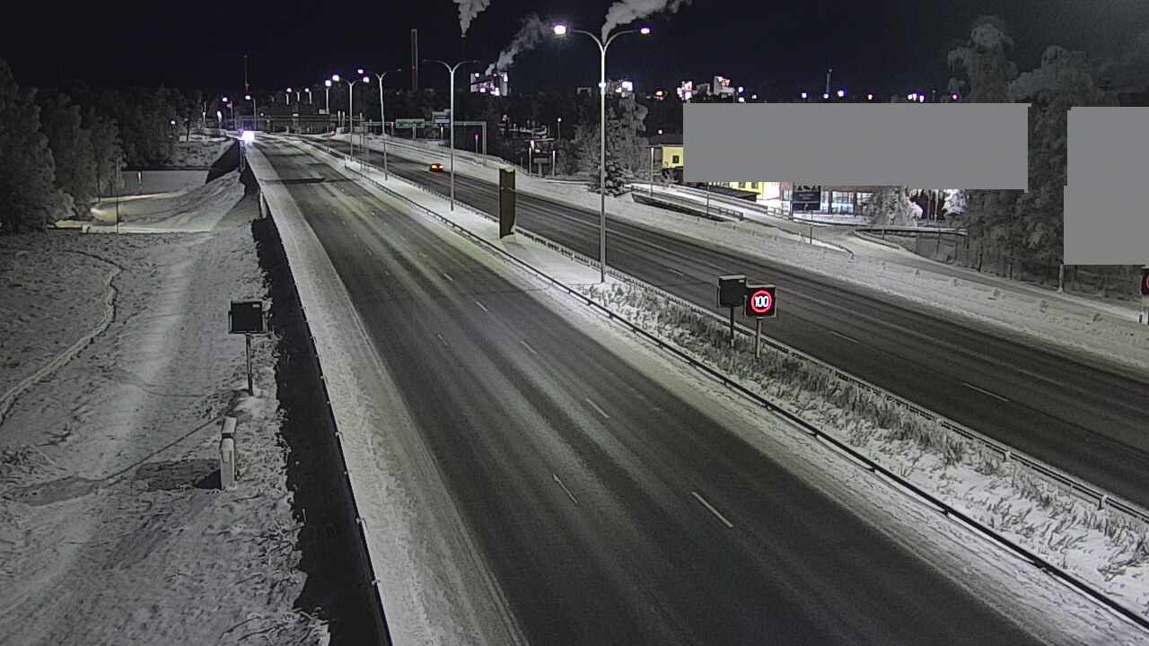 Kelikamerat Kuva Tie 4 Oulu Intiö, Oulu, Pohjois-Pohjanmaa