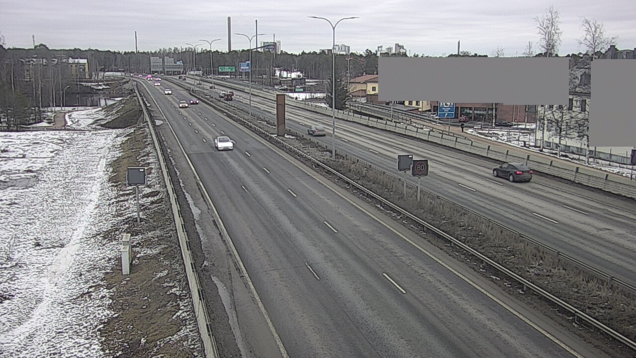 Kelikamerat Kuva Tie 4 Oulu Intiö, Oulu, Pohjois-Pohjanmaa