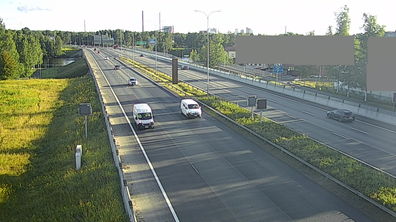 Weather Camera Image Road 4 Oulu, Intiö, Oulu, Pohjois-Pohjanmaa