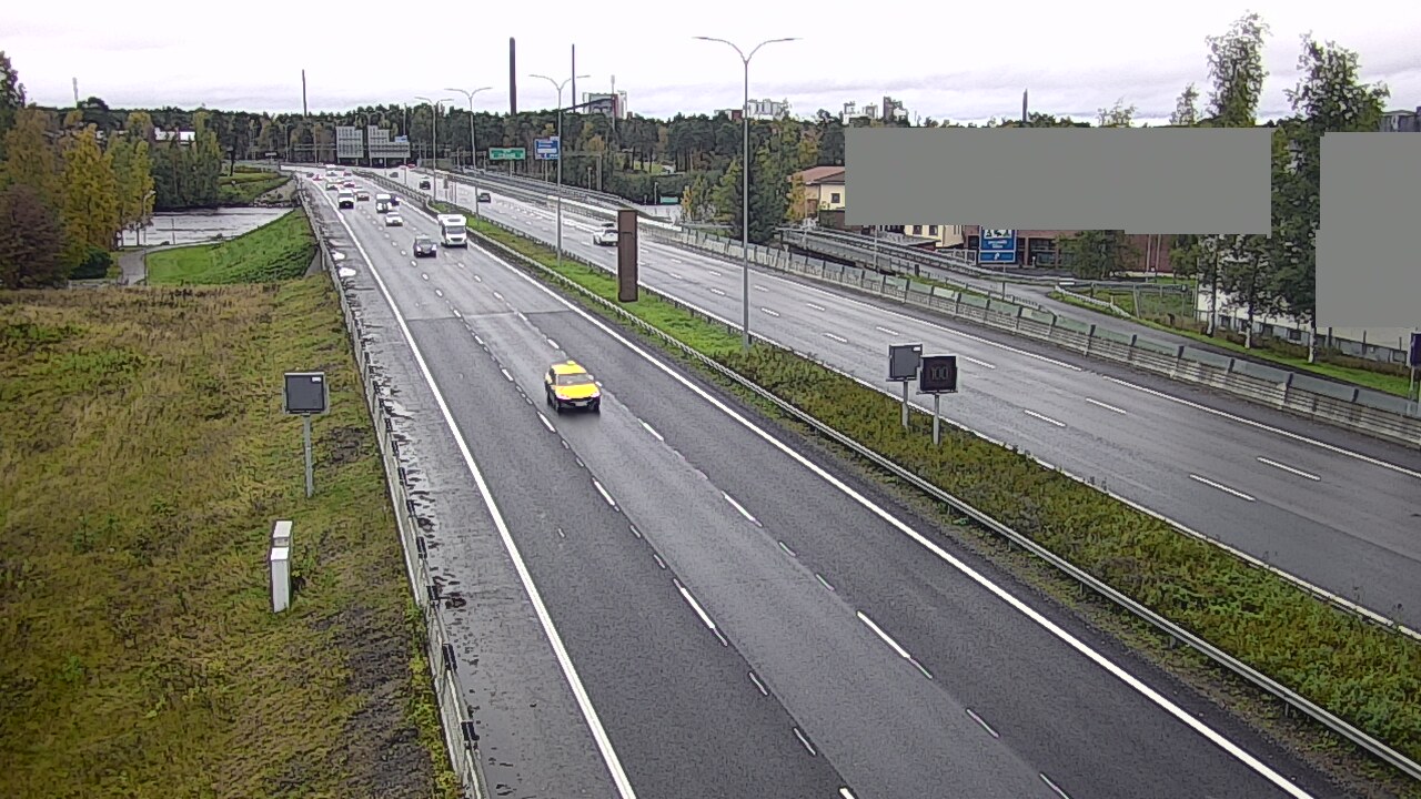 Weather Camera Image Road 4 Oulu, Intiö, Oulu, Pohjois-Pohjanmaa