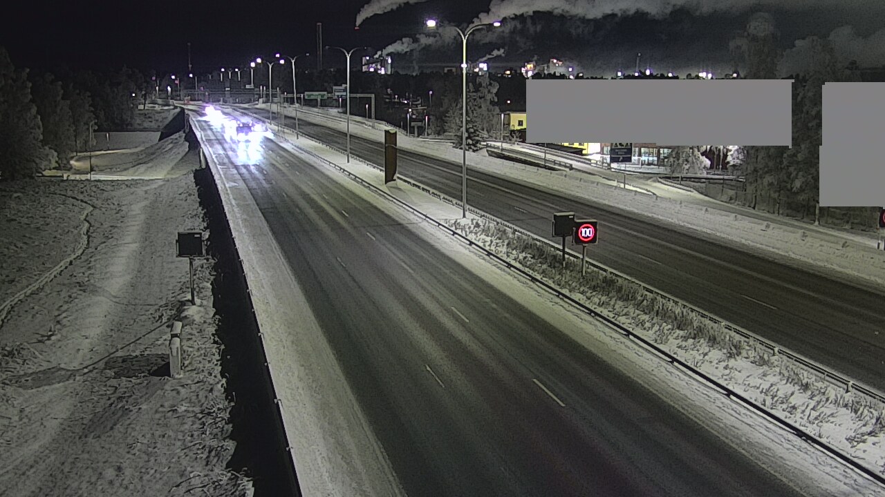 Kelikamerat Kuva Tie 4 Oulu Intiö, Oulu, Pohjois-Pohjanmaa