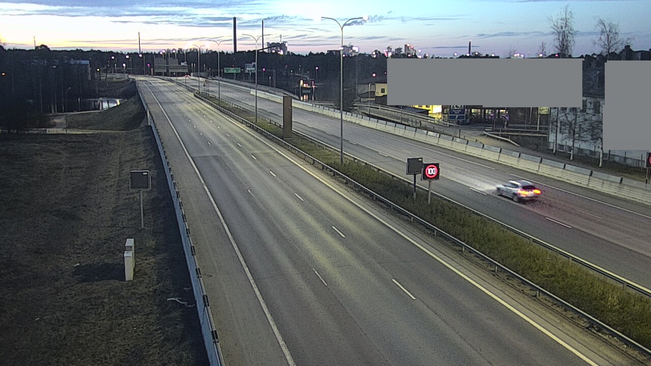 Weather Camera Image Road 4 Oulu, Intiö, Oulu, Pohjois-Pohjanmaa