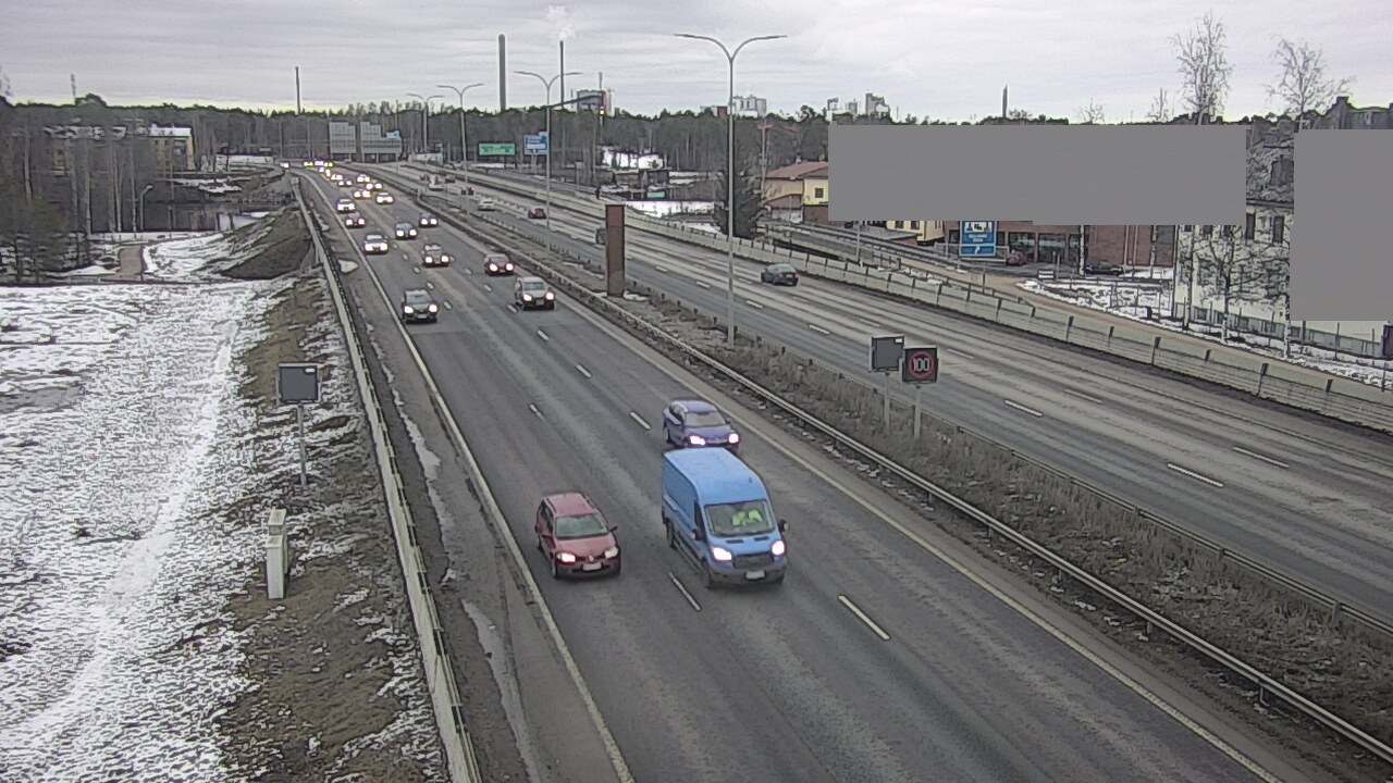 Kelikamerat Kuva Tie 4 Oulu Intiö, Oulu, Pohjois-Pohjanmaa