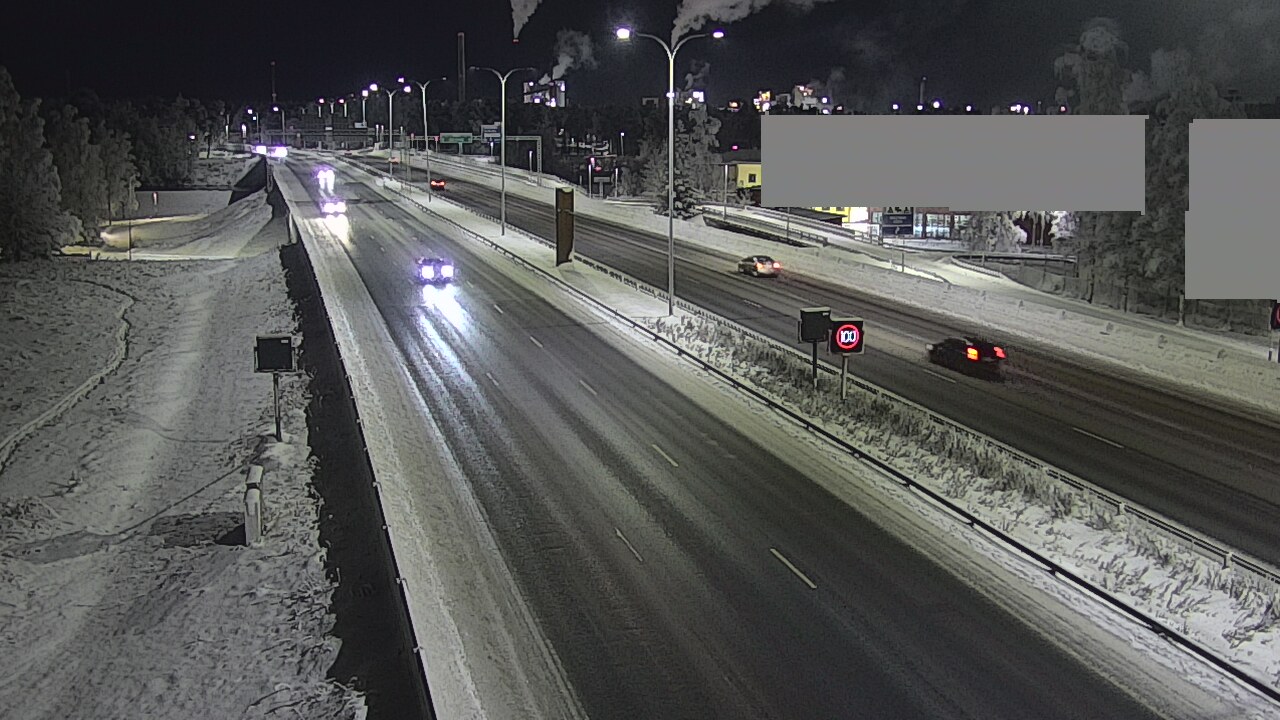 Kelikamerat Kuva Tie 4 Oulu Intiö, Oulu, Pohjois-Pohjanmaa