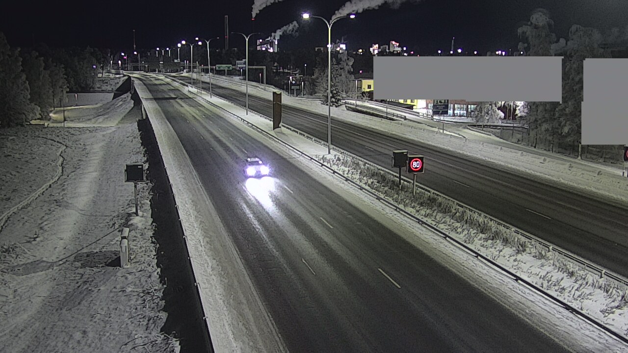 Kelikamerat Kuva Tie 4 Oulu Intiö, Oulu, Pohjois-Pohjanmaa