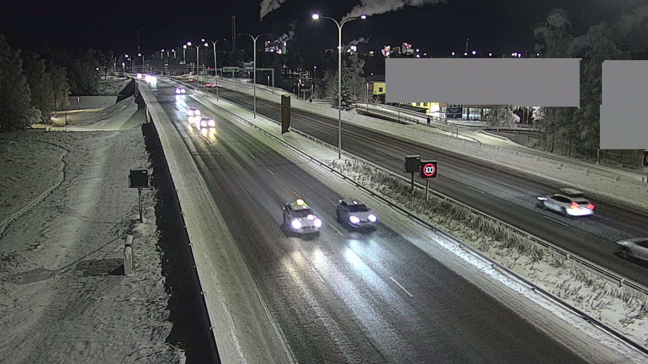 Kelikamerat Kuva Tie 4 Oulu Intiö, Oulu, Pohjois-Pohjanmaa