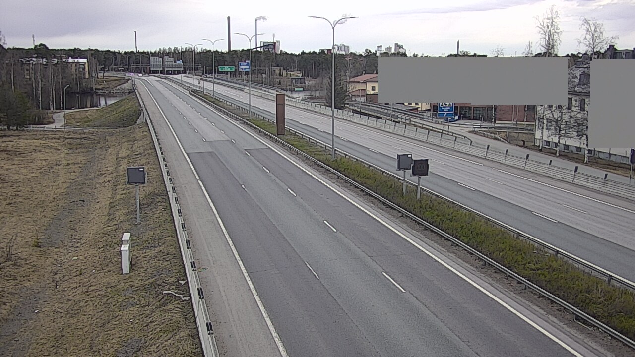 Weather Camera Image Road 4 Oulu, Intiö, Oulu, Pohjois-Pohjanmaa