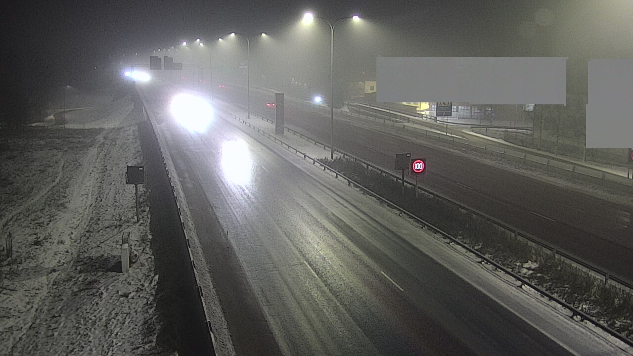 Weather Camera Image Väg 4 Uleåborg, Intiö, Oulu, Pohjois-Pohjanmaa