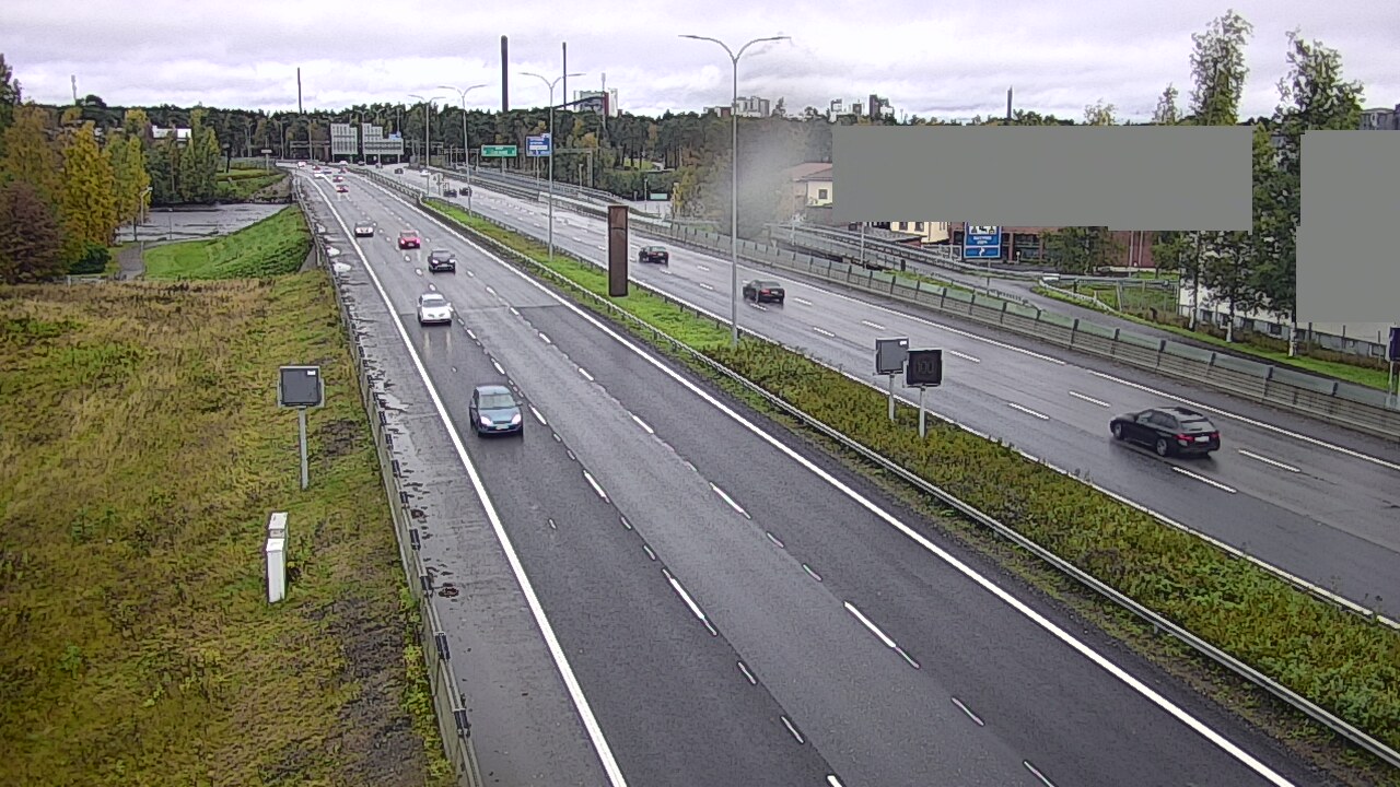 Weather Camera Image Road 4 Oulu, Intiö, Oulu, Pohjois-Pohjanmaa